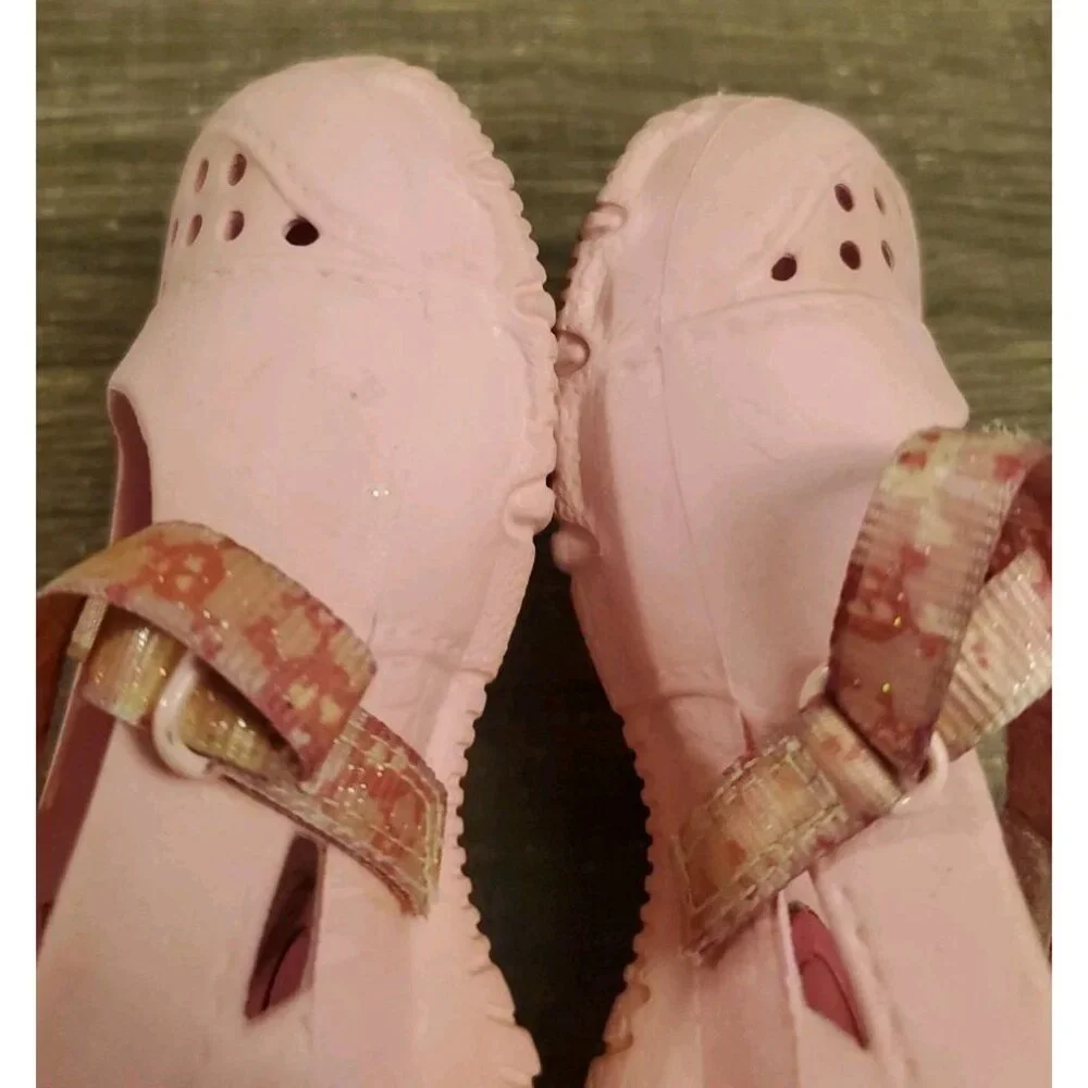 Skechers Cali Gear Mary Jane‎ Cross Strap Shoes Toddler Size 5 Pink